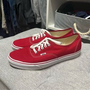 Red Vans